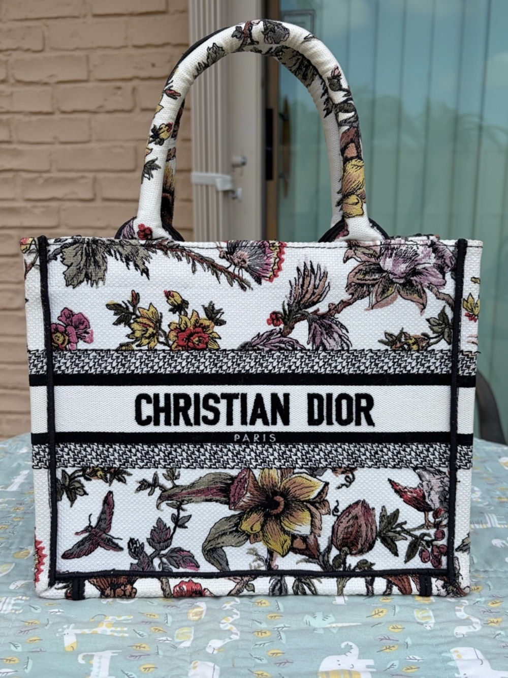 Christian Dior Book Tote with Certificate of Authenticity (PRICE FIRM)